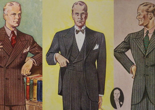 Men’s Fashion between the 30s and 90s