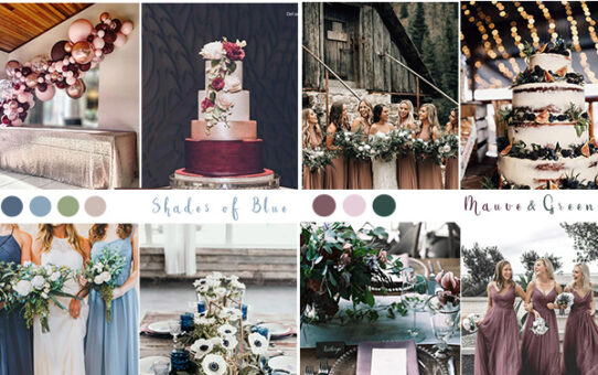9 BEST WEDDING COLOR COMBINATIONS FOR 2020