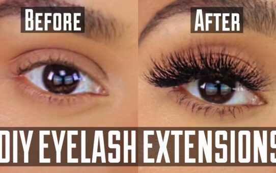 How to Apply Eyelash Extensions at Home