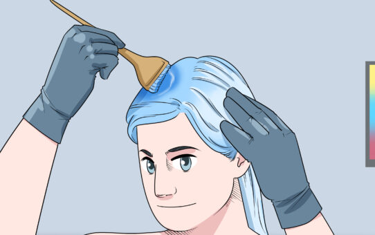 How to Get a Blue Black Hair Color