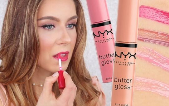 NYX Butter Gloss Review and Swatches